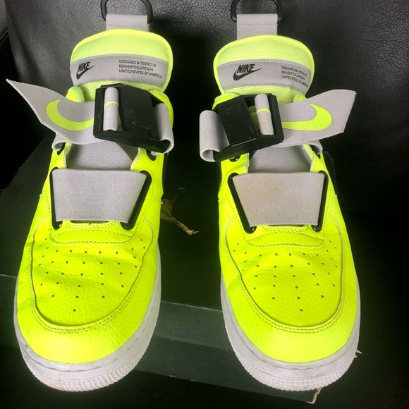 Nike Air Force 1 Utility Volt Low AF1 - Picture 7 of 9